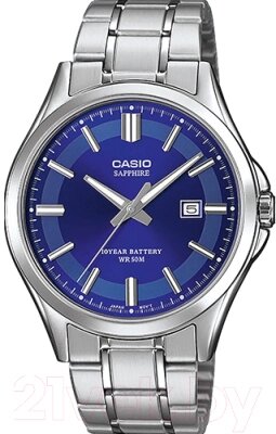 Часы наручные мужские Casio MTS-100D-2AVEF от компании Бесплатная доставка по Беларуси - фото 1