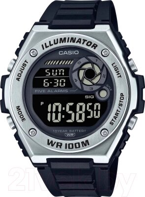 Часы наручные мужские Casio MWD-100H-1B от компании Бесплатная доставка по Беларуси - фото 1