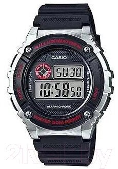 Часы наручные мужские Casio W-216H-1C от компании Бесплатная доставка по Беларуси - фото 1