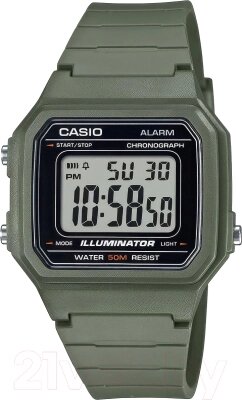 Часы наручные мужские Casio W-217H-3A от компании Бесплатная доставка по Беларуси - фото 1