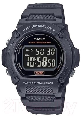 Часы наручные мужские Casio W-219H-8B от компании Бесплатная доставка по Беларуси - фото 1