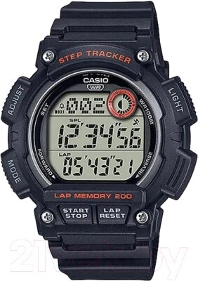 Часы наручные мужские Casio WS-2100H-1A от компании Бесплатная доставка по Беларуси - фото 1