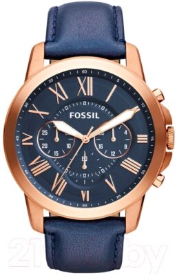 Часы наручные мужские Fossil FS4835IE от компании Бесплатная доставка по Беларуси - фото 1