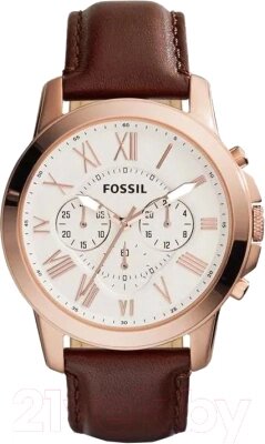 Часы наручные мужские Fossil FS4991 от компании Бесплатная доставка по Беларуси - фото 1