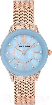 Часы наручные женские Anne Klein AK/2208LBRG от компании Бесплатная доставка по Беларуси - фото 1