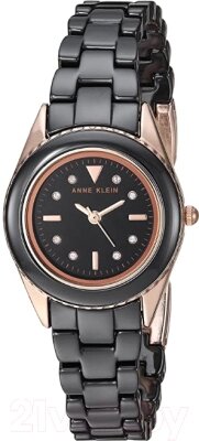 Часы наручные женские Anne Klein AK/3164BKRG от компании Бесплатная доставка по Беларуси - фото 1