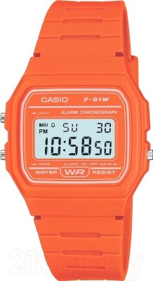 Часы наручные женские Casio F-91WC-4A2 от компании Бесплатная доставка по Беларуси - фото 1