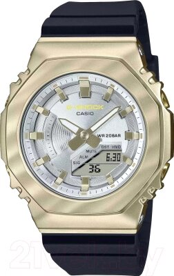 Часы наручные женские Casio GM-S2100BC-1A от компании Бесплатная доставка по Беларуси - фото 1