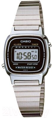 Часы наручные женские Casio LA-670WA-1E от компании Бесплатная доставка по Беларуси - фото 1