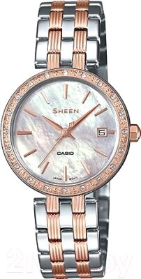 Часы наручные женские Casio SHE-4060SG-7A от компании Бесплатная доставка по Беларуси - фото 1