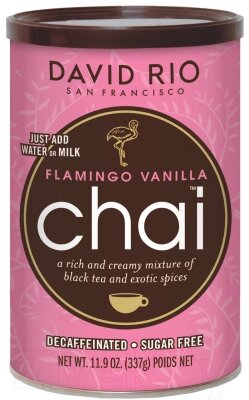 Чай растворимый David Rio Flamingo Vanilla Sugar-Free от компании Бесплатная доставка по Беларуси - фото 1