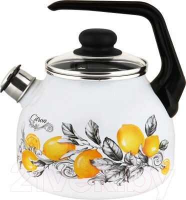 Чайник со свистком Appetite Citron 4с209я от компании Бесплатная доставка по Беларуси - фото 1