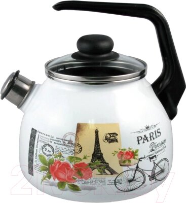Чайник со свистком Appetite Париж 4с209я от компании Бесплатная доставка по Беларуси - фото 1