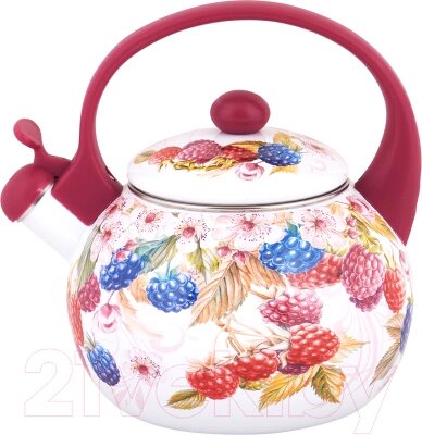 Чайник со свистком Appetite Ягодный бум FT7-BB от компании Бесплатная доставка по Беларуси - фото 1