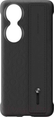 Чехол-накладка Honor 90 Hand Strap Case Black от компании Бесплатная доставка по Беларуси - фото 1