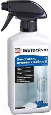 Чистящее средство для ванной комнаты Pufas Glutoclean Для душевых кабин от компании Бесплатная доставка по Беларуси - фото 1