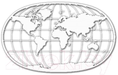 Декор настенный Arthata Земной шар 90x55-V / 064-1 от компании Бесплатная доставка по Беларуси - фото 1