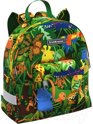 Детский рюкзак Erich Krause EasyLine Mini Animals 6L Jungle / 56714 от компании Бесплатная доставка по Беларуси - фото 1