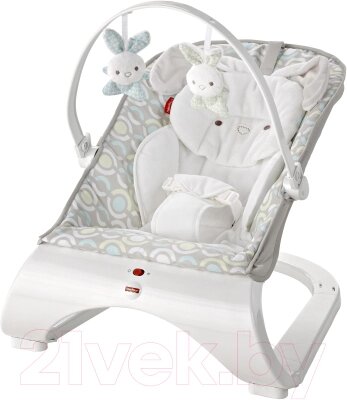 Детский шезлонг Fisher-Price Comfort Curve Bouncer / DKF64 от компании Бесплатная доставка по Беларуси - фото 1