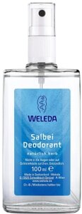 Дезодорант-спрей Weleda С шалфеем