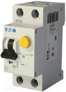 Дифференциальный автомат Eaton PFL6 1P+N 10А 30мА В 6кА 2М / 286429