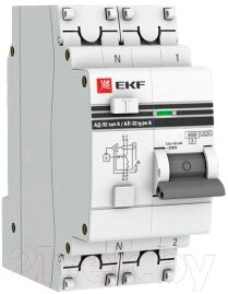 Дифференциальный автомат EKF АД-32-10A-30мА PROxima / DA32-10-30-pro от компании Бесплатная доставка по Беларуси - фото 1