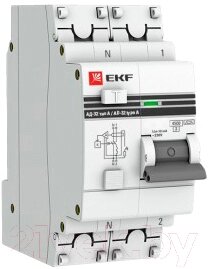 Дифференциальный автомат EKF PROxima АД-32 63/100 2п / DA32-63-100-pro