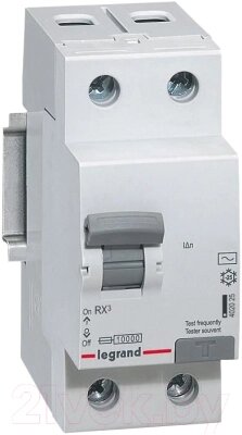 Дифференциальный автомат Legrand RX3 1P+N C 20А 30мА 6кА 2М AC / 419400 от компании Бесплатная доставка по Беларуси - фото 1