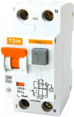 Дифференциальный автомат TDM SQ0202-0030 от компании Бесплатная доставка по Беларуси - фото 1