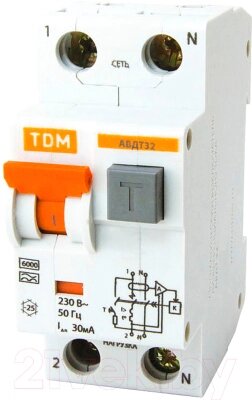 Дифференциальный автомат TDM SQ0202-0031 от компании Бесплатная доставка по Беларуси - фото 1