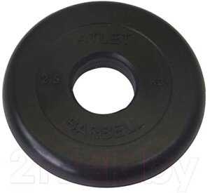 Диск для штанги MB Barbell Atlet d51мм 2.5кг