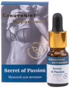 Духи с феромонами Miagra Secret of Passion мужской для женщин / MG002