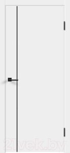 Дверь межкомнатная Velldoris Эмаль Flat M1 60x200 без врезки