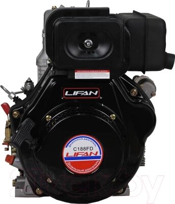 Двигатель дизельный Lifan Diesel 188FD 6А Конусный вал от компании Бесплатная доставка по Беларуси - фото 1