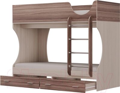 Двухъярусная кровать Олмеко Д 2 от компании Бесплатная доставка по Беларуси - фото 1