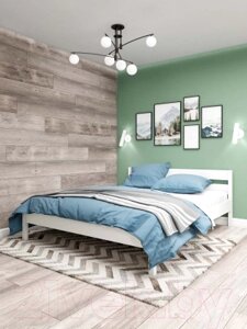 Двуспальная кровать EcoWood Стокгольм 160x200 / ECO. 001.00062.160-200. W