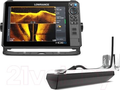 Эхолот Lowrance HDS-10 PRO ROW 3-in-1 / 000-15985-001 от компании Бесплатная доставка по Беларуси - фото 1