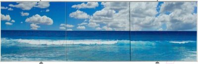 Экран для ванны Comfort Alumin Group Океан 3D 150x50 от компании Бесплатная доставка по Беларуси - фото 1