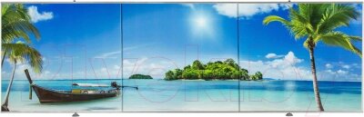 Экран для ванны Comfort Alumin Group Пляж 3D 170x50 от компании Бесплатная доставка по Беларуси - фото 1