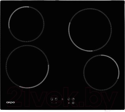 Электрическая варочная панель Akpo PKA 60 9014 BL от компании Бесплатная доставка по Беларуси - фото 1