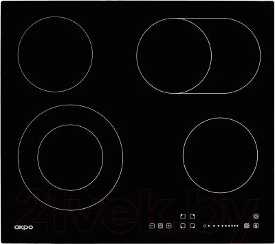 Электрическая варочная панель Akpo PKA 60 9218 BL от компании Бесплатная доставка по Беларуси - фото 1