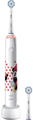 Электрическая зубная щетка Oral-B Junior Minnie Mouse D505.523.2K от компании Бесплатная доставка по Беларуси - фото 1