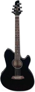 Электроакустическая гитара Ibanez Black High Gloss TCY10E-BK