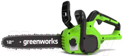 Электропила цепная Greenworks GD24CS30 бесщеточная 24V 30см / 2007007UB от компании Бесплатная доставка по Беларуси - фото 1