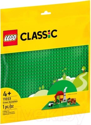 Элемент конструктора Lego Classic Зеленая базовая пластина 11023 от компании Бесплатная доставка по Беларуси - фото 1