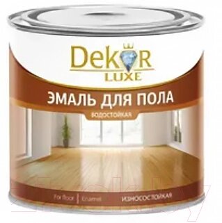 Эмаль Dekor Gold для пола от компании Бесплатная доставка по Беларуси - фото 1