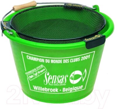 Емкость для прикормки Sensas Groundbait Bucket 17L / 06031 от компании Бесплатная доставка по Беларуси - фото 1