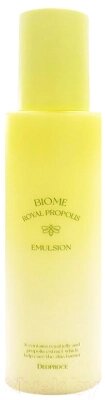 Эмульсия для лица Deoproce Biome Royal Propolis Emulsion Антивозрастная от компании Бесплатная доставка по Беларуси - фото 1