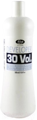 Эмульсия для окисления краски Lisap Developer 30 vol 9% от компании Бесплатная доставка по Беларуси - фото 1