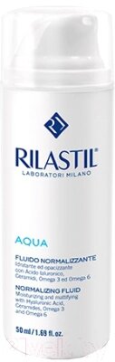 Флюид для лица Rilastil Aqua нормализующий с увлажняющим и матирующим действием от компании Бесплатная доставка по Беларуси - фото 1